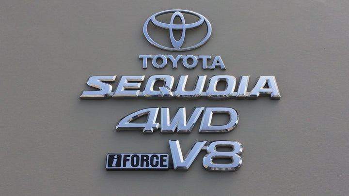 2001-2007 Toyota Sequoia IForce 4WD Tailgate Emblem Set