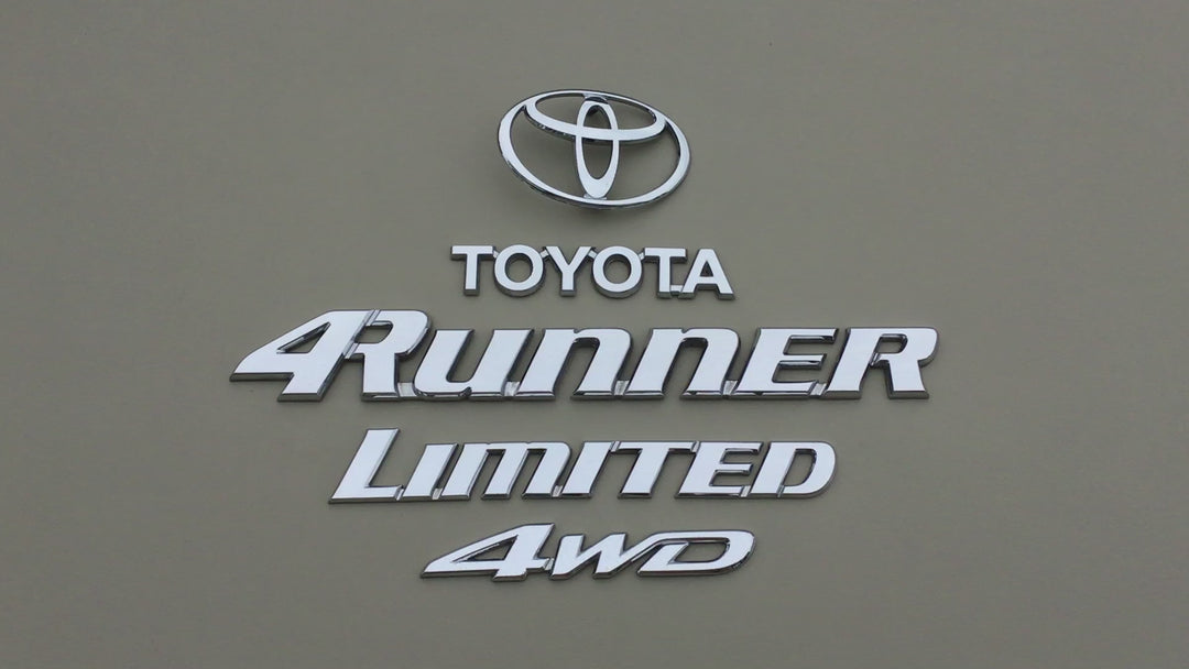 1996-2002 Toyota 4Runner Limited 4WD Tailgate Emblem Set