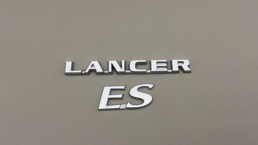 2004-2007 Mitsubishi Lancer ES Trunk Emblems