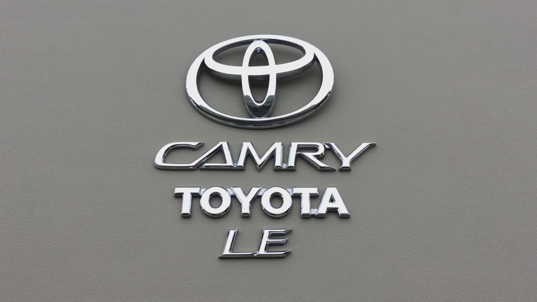 2002-2006 Toyota Camry LE Trunk Emblem Set