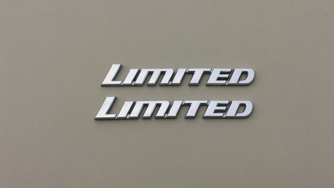 1996-2002 Toyota 4Runner Limited Side Sail Panel Emblem Set