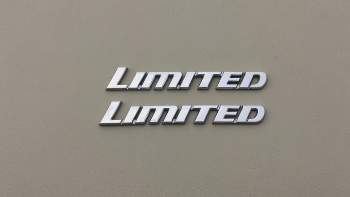 1996-2002 Toyota 4Runner Limited Side Sail Panel Emblem Set