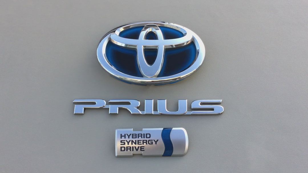 2010-2015 Toyota Prius Hybrid Trunk Emblem Set