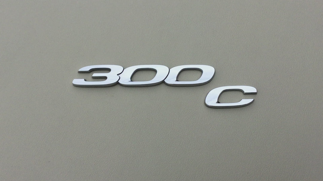 2015-2023 Chrysler 300 C Trunk Emblem