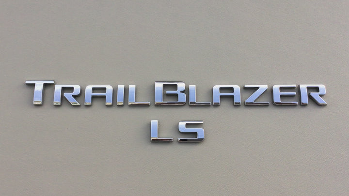 2005-2009 Chevrolet Trailblazer LS Tailgate Emblem Set