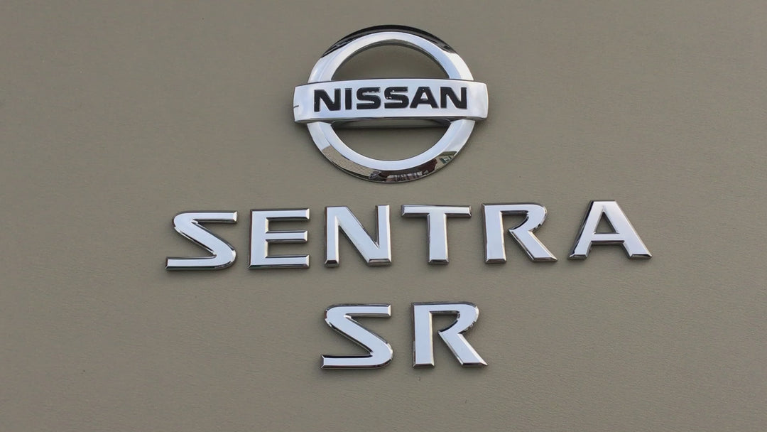 2007-2012 Nissan Sentra SR Trunk Emblem Set