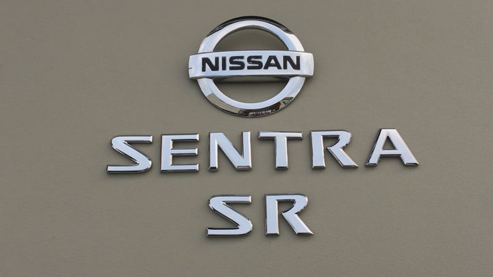 2007-2012 Nissan Sentra SR Trunk Emblem Set