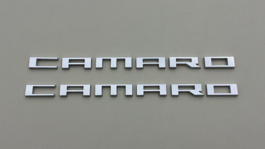 2010-2015 Chevrolet Camaro Fender Emblem Letter Set