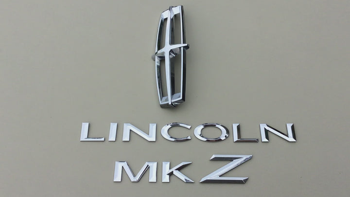 2006-2009 Lincoln MKZ Trunk Emblem Set