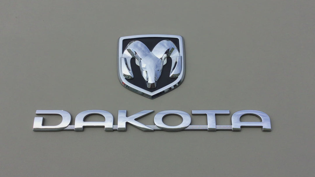 2005-2011 Dodge Dakota Tailgate Emblem Set