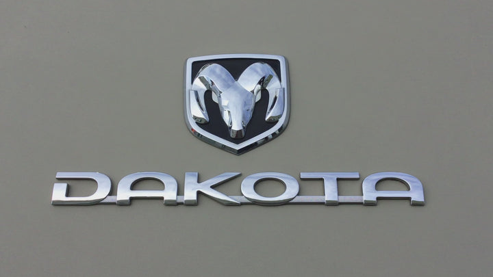 2005-2011 Dodge Dakota Tailgate Emblem Set