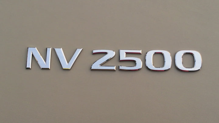 2012-2019 Nissan NV 2500 Tailgate Emblem