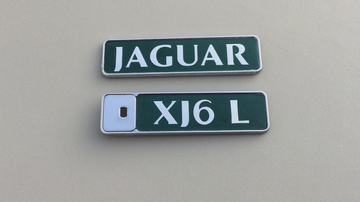 1995-1997 Jaguar XJ6L Trunk Emblem Set