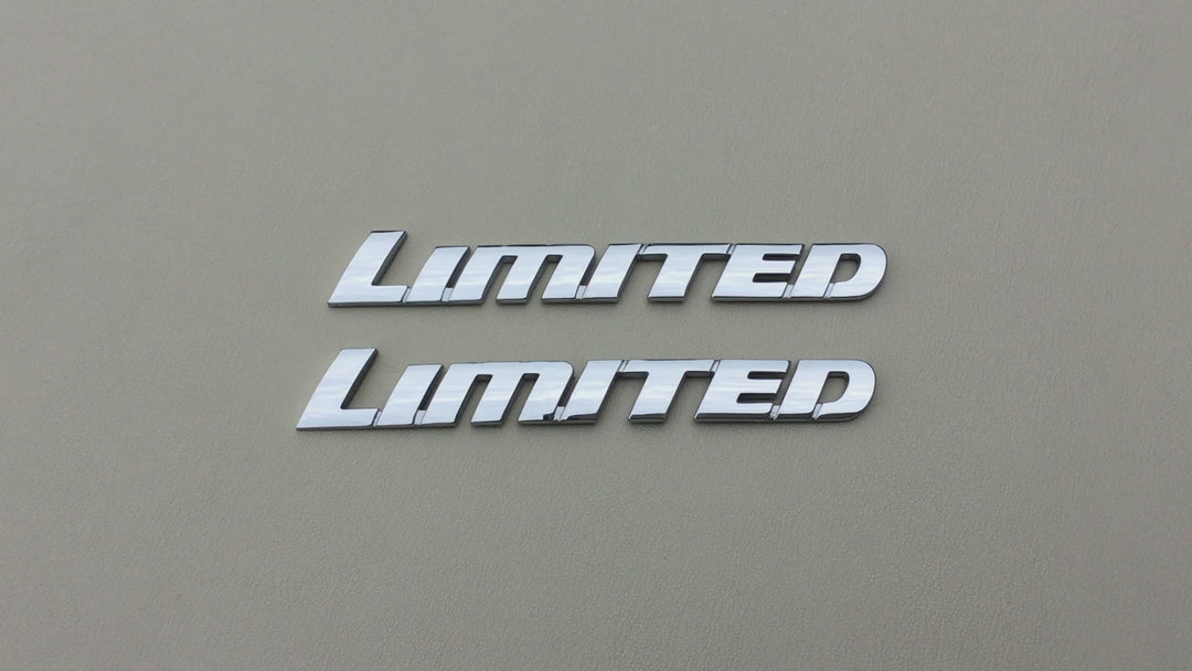 2008-2018 Toyota Sequoia Limited Door Emblem Set