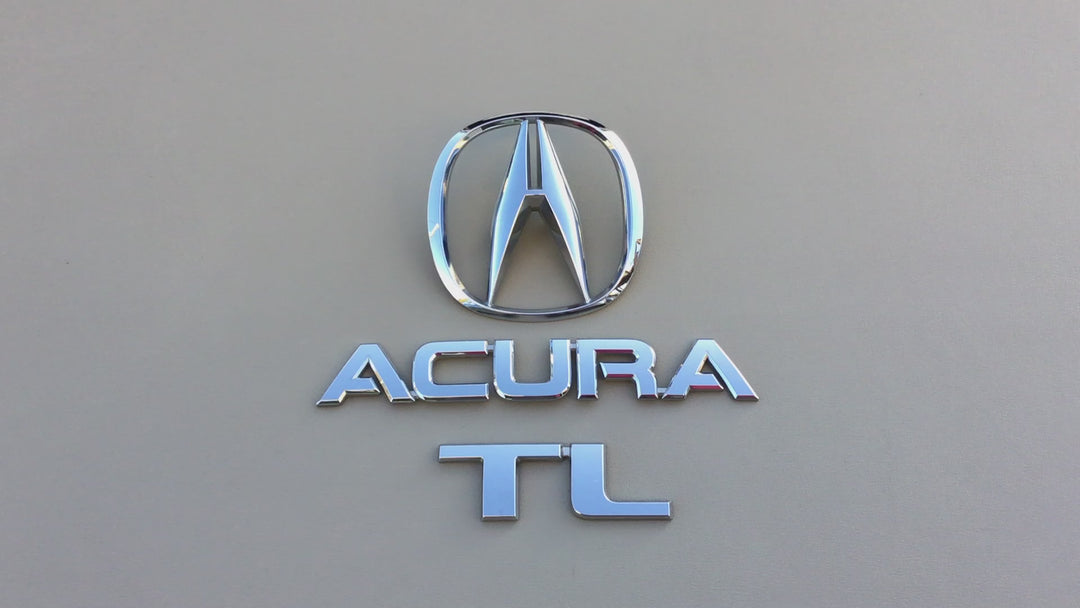 2004-2008 Acura TL Trunk Emblem Set