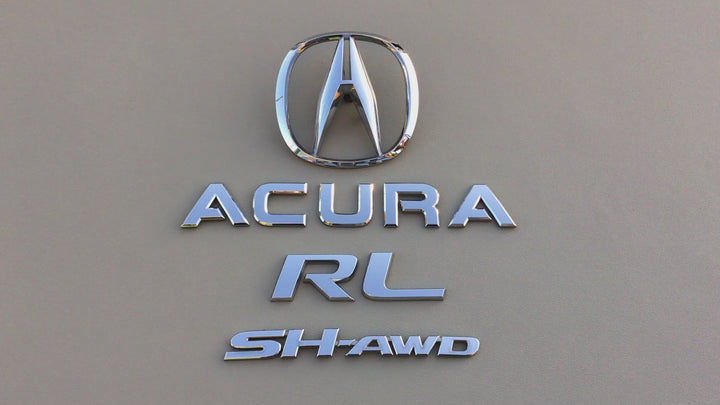 2005-2008 Acura RL SH-AWD Trunk Emblem Set