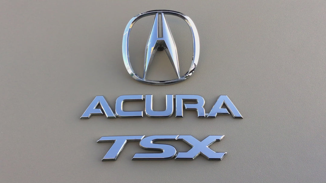 2004-2008 Acura TSX Trunk Emblem Set