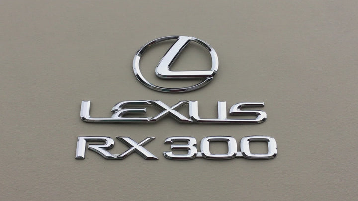 1999-2003 Lexus RX300 Tailgate Emblem Set