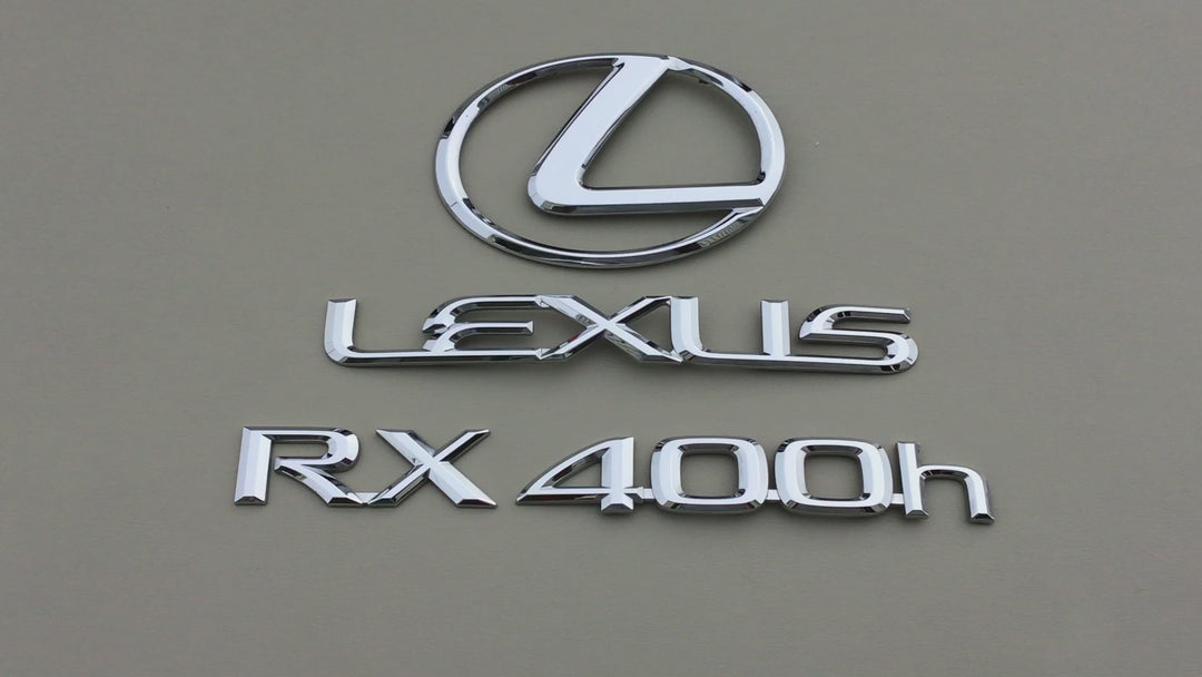 2006-2008 Lexus RX400H Tailgate Emblem Set