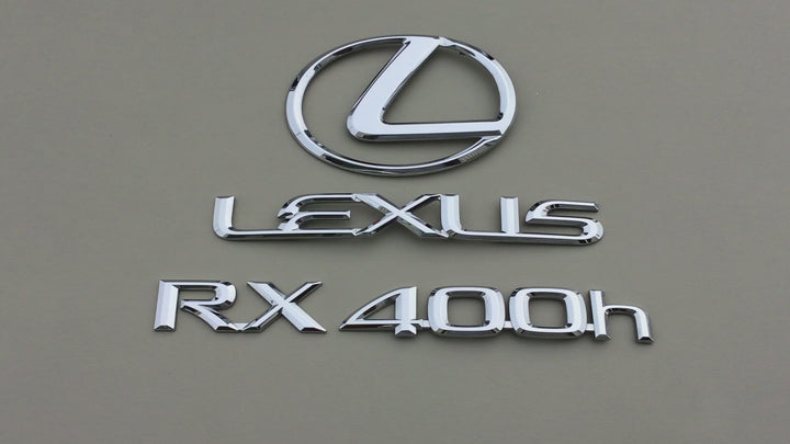 2006-2008 Lexus RX400H Tailgate Emblem Set