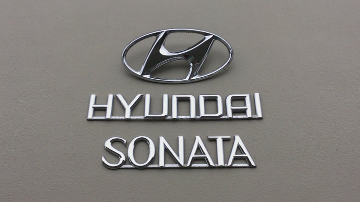 2002-2005 Hyundai Sonata Trunk Emblem Set