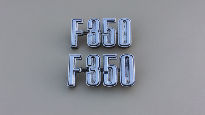 1973 Ford F-350 Fender Emblem Set