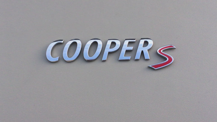 2001-2013 Mini Cooper S Tailgate Letter Emblem Set