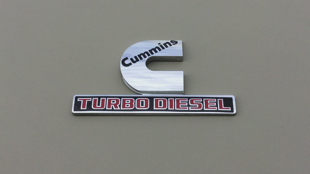 2013-2018 Dodge Ram 2500 3500 Cummings Diesel Fender Emblem