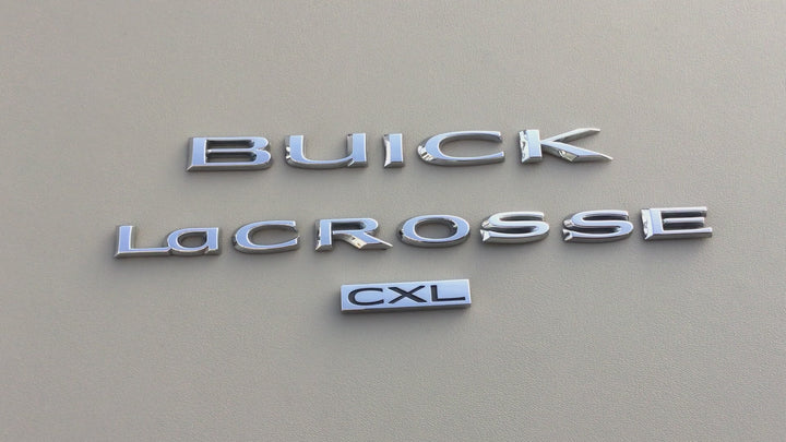 2010-2013 Buick Lacrosse CXL Trunk Emblem Set