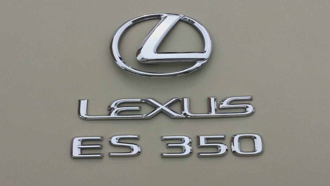 2007-2012 Lexus ES 350 Trunk Emblem Set