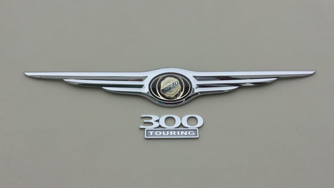 2005-2010 Chrysler 300 Touring Trunk Emblem Set