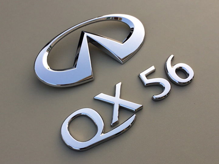 2004-2010 Infiniti QX56 Tailgate Emblem Set