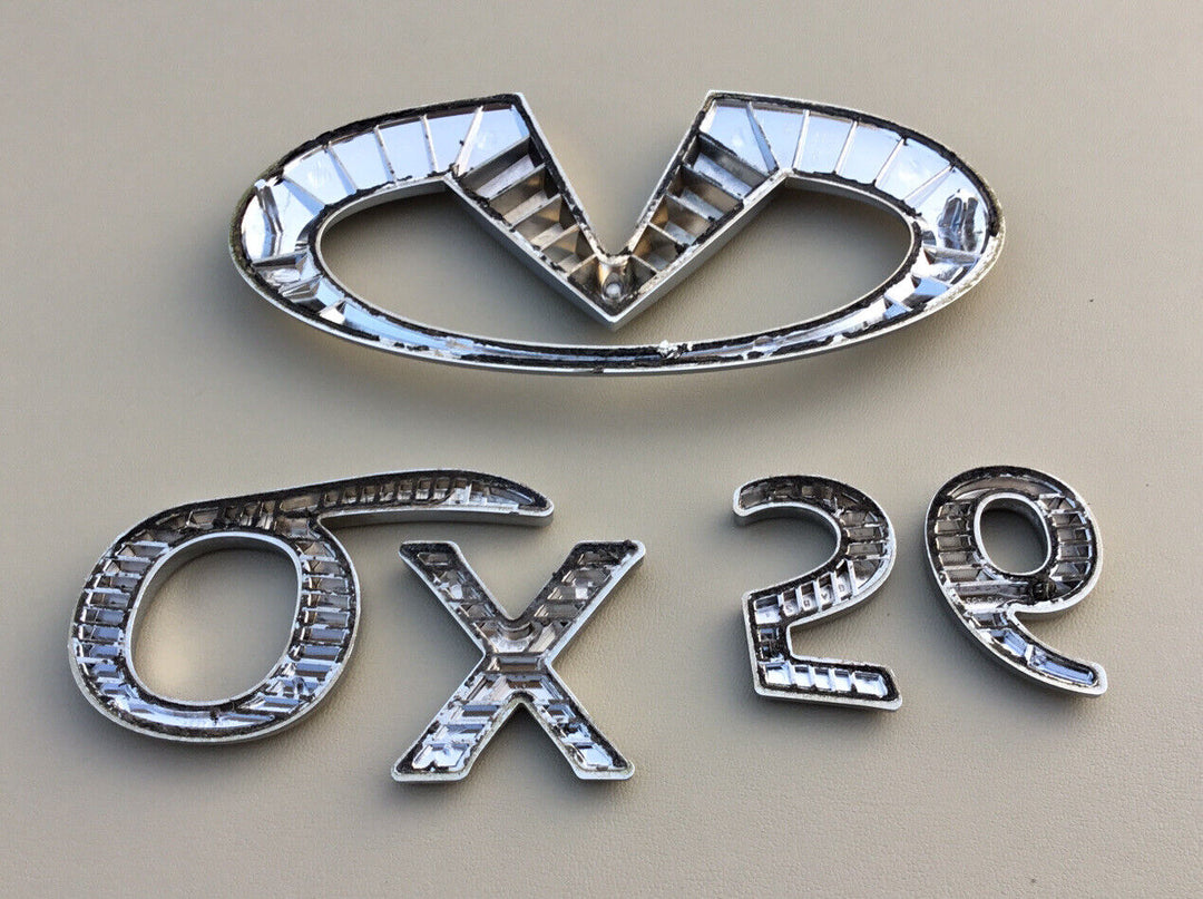 2004-2010 Infiniti QX56 Tailgate Emblem Set