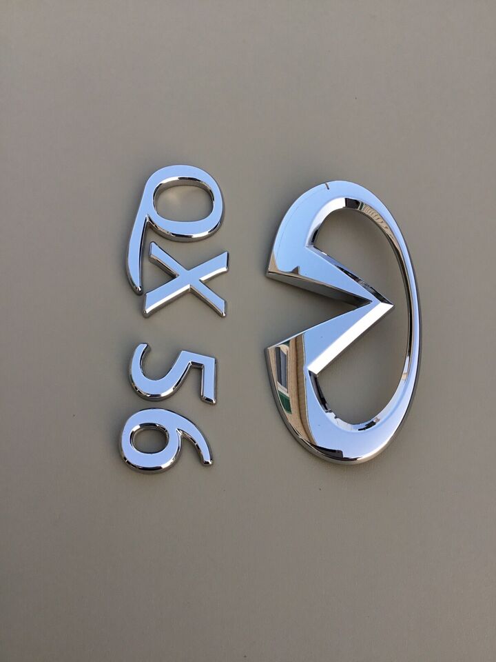 2004-2010 Infiniti QX56 Tailgate Emblem Set