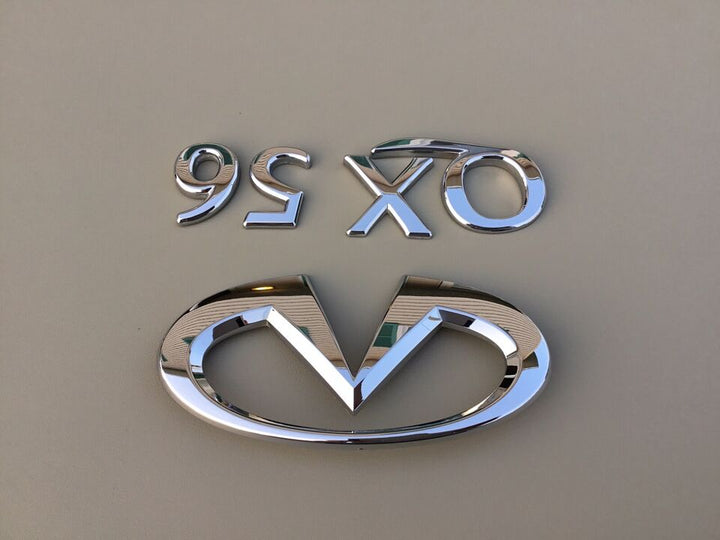 2004-2010 Infiniti QX56 Tailgate Emblem Set