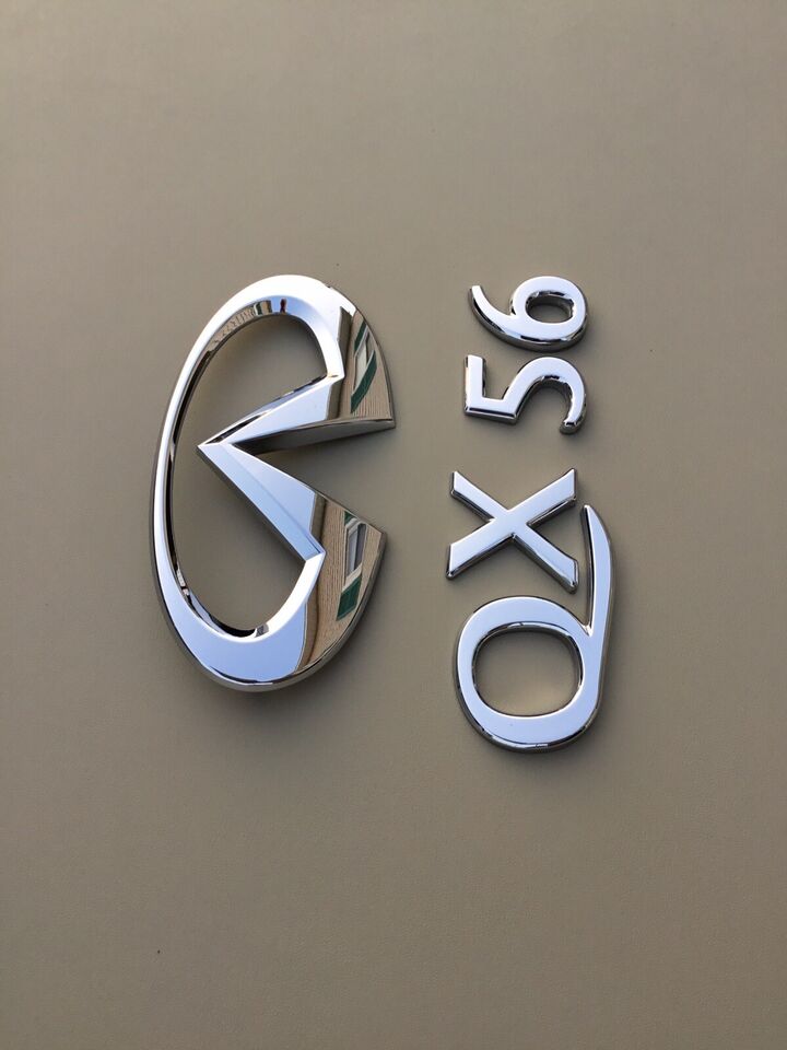 2004-2010 Infiniti QX56 Tailgate Emblem Set