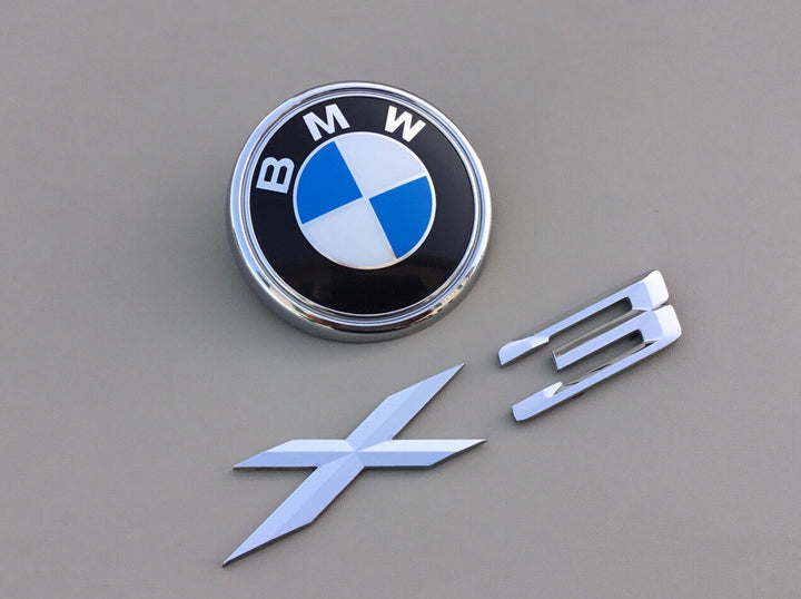 2004-2010 BMW X3 Tailgate Emblem Set