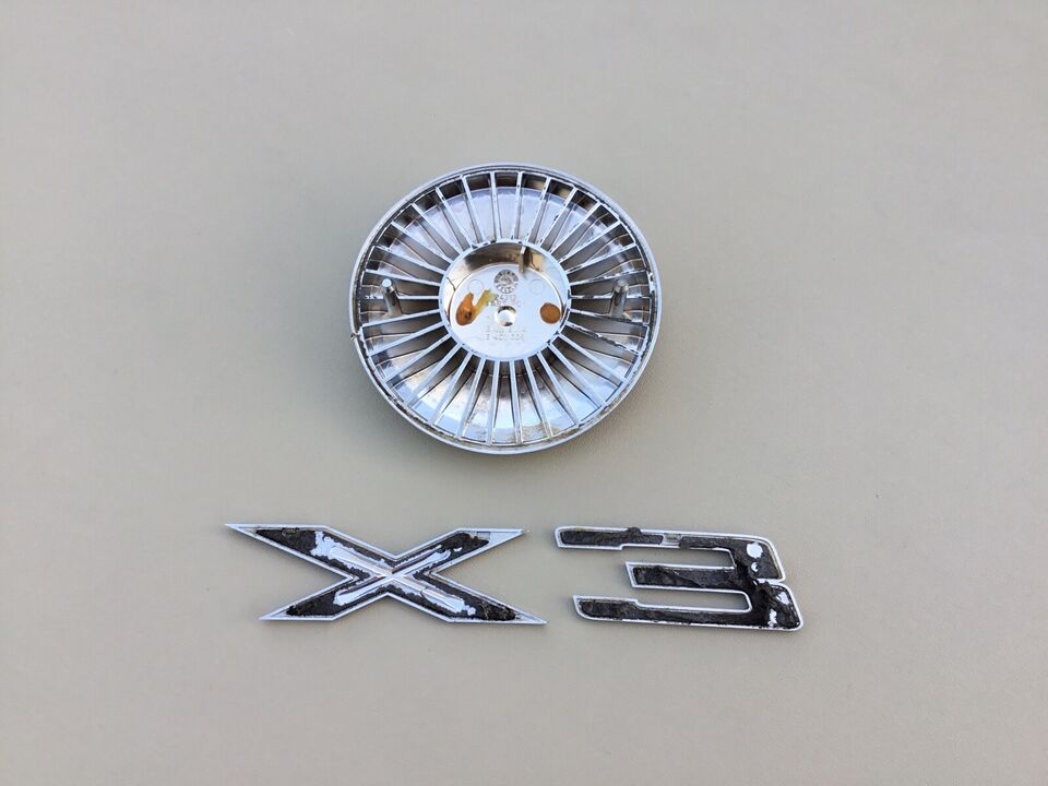 2004-2010 BMW X3 Tailgate Emblem Set